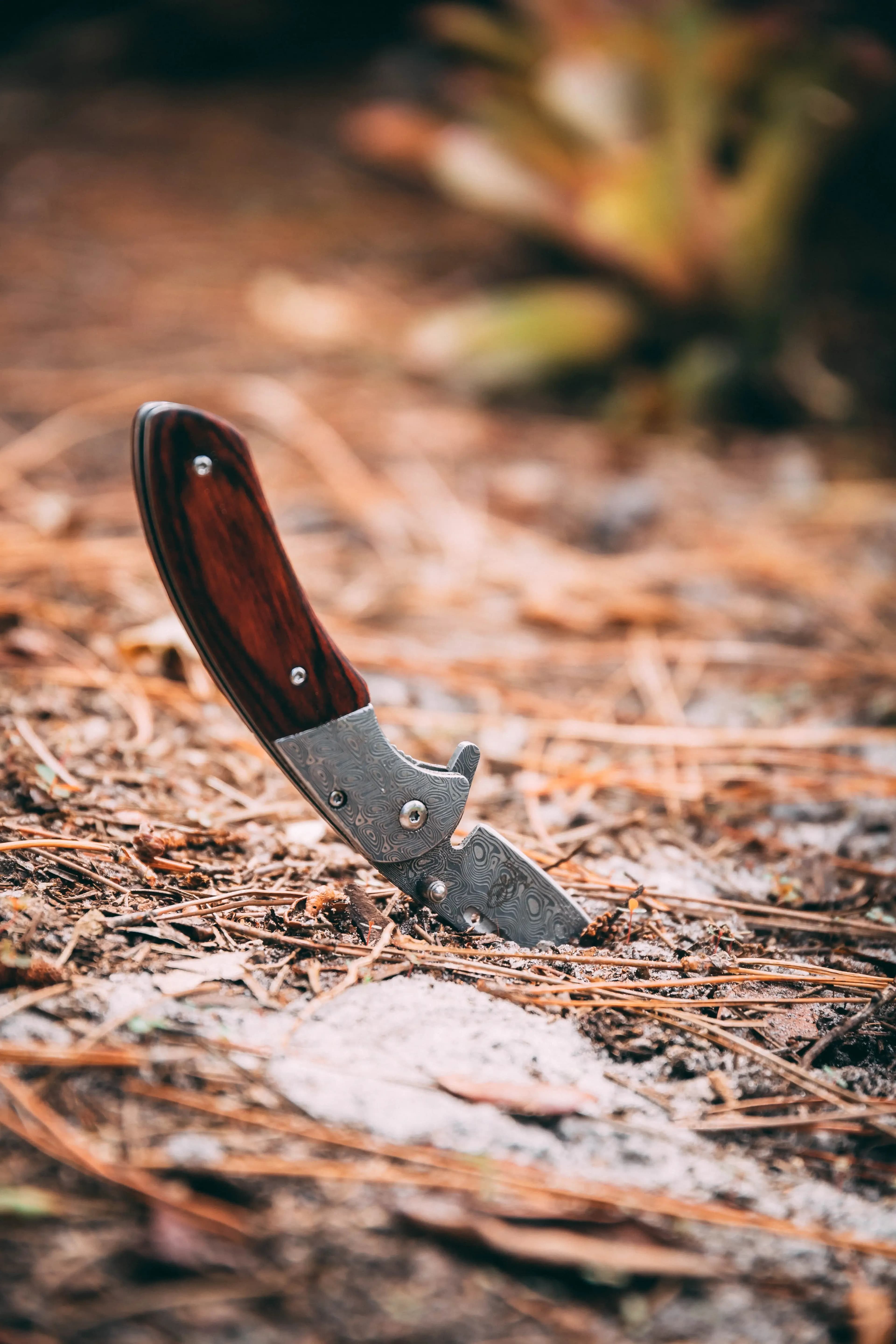 Wood Carved Knife